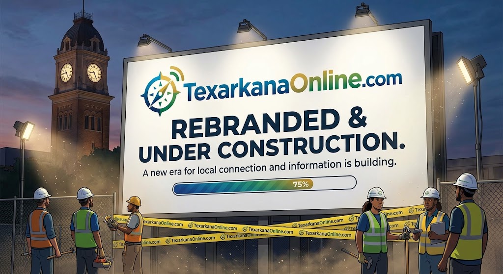 TexarkanaOnline.com - REBRANDING & UNDER CONSTRUCTION.