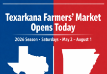 Texarkana Farmers’ Market Kicks Off 2026 SeasonToday